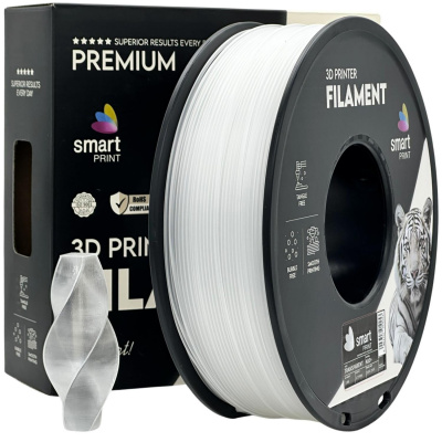 Smart Print FG-S11-E1, 3D filament, ABS+, 1,75mm, 1000g, Transparent (Transparent)