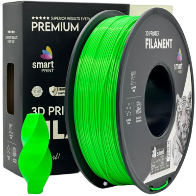 Smart Print FG-S59-E1, 3D filament, PLA+, 1,75mm, 1000g, Verde (Green)