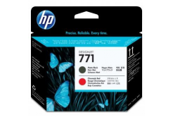 HP 771 CE017A, mat negru / chromatic rosu (matte black / chromatic red) cap de imprimare original