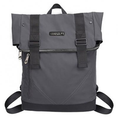 Batoh na notebook 15,6", La Minor, gri din poliuretan, Bestlife