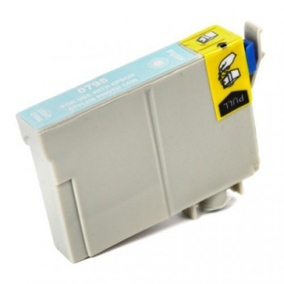 Epson T0795 azuriu deschis (light cyan) cartus compatibil