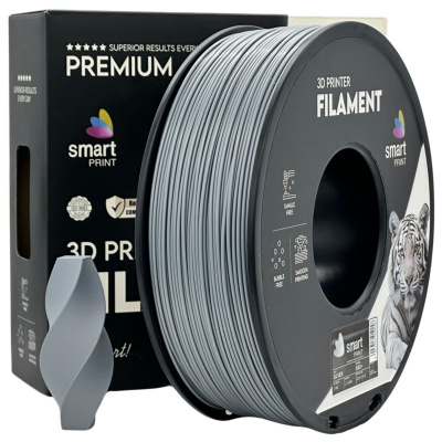 Smart Print FG-S10-E1, 3D filament, ABS+, 1,75mm, 1000g, Argintiu (Silver)