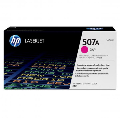 HP 507A CE403A purpuriu (magenta) toner original
