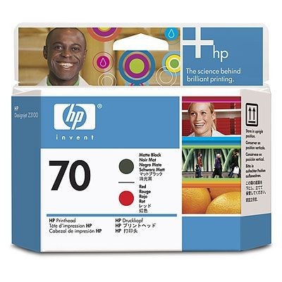 HP 70 C9409A negru/purpuriu (black/magenta) cap de imprimare original