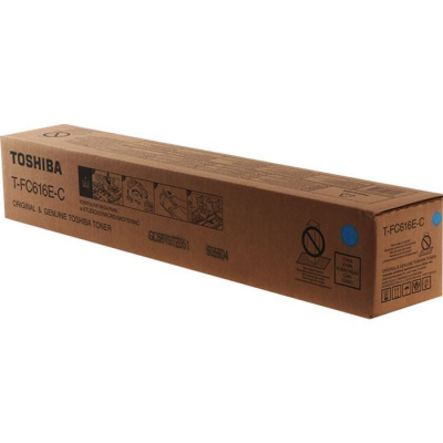 Toshiba T-FC616EC 6AK00000369 azuriu (cyan) toner original