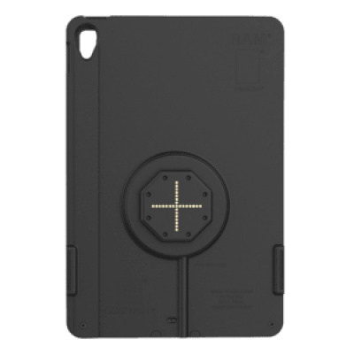 RAM Mounts IntellìSkin Thin-Case for Samsung Galaxy Tab A9+ - Rear Pogo-Pads - External USB-C - GDS-Technology