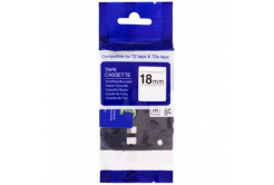 Banda compatibila Brother TZ-NFX241/TZe-NFX241, 18mm x 5m, flexi, nylon, text negru/fundal alb