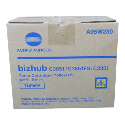 Konica Minolta TNP-49Y galben (yellow) toner original
