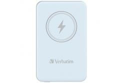 Verbatim 32242 baterie externă cu încărcare wireless, 5V, 5 000mAh, albastru