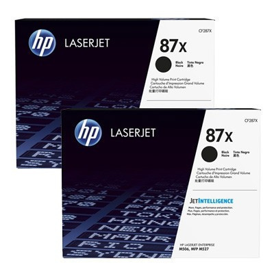 HP 87X CF287XD negru (black) dualpack toner original