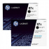 HP 87X CF287XD negru (black) dualpack toner original
