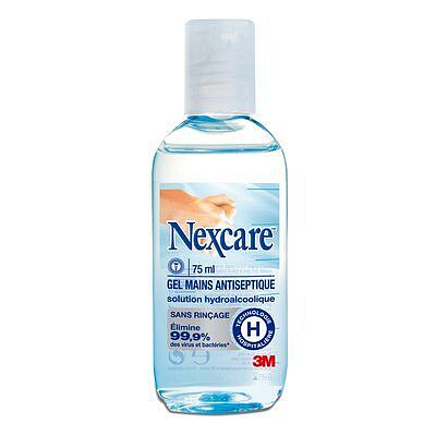 3M Nexcare™ Gel dezinfectant pentru mâini, 75 ml