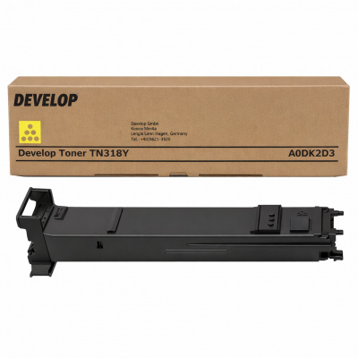 Develop TN-318Y A0DK2D3 galben (yellow) toner original