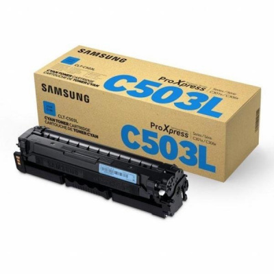HP SU014A / Samsung CLT-C503L azuriu (cyan) toner original