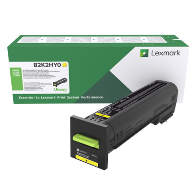 Lexmark 72K2XYE galben (yellow) toner original