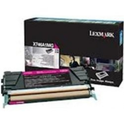Lexmark X746A1MG purpuriu (magenta) toner original