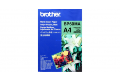 Brother BP60MA mate Inkjet Paper, hartie foto, mat, alb, A4, 145 g/m2, 25 buc, imprimarea cu jet de cerneală