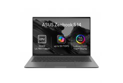 ASUS Zenbook S 14 OLED/UX5406AA-OLED234XZ/U9-386H/14"/2880x1800/T/32GB/1TB/Intel int/W11P/Gri/2R
