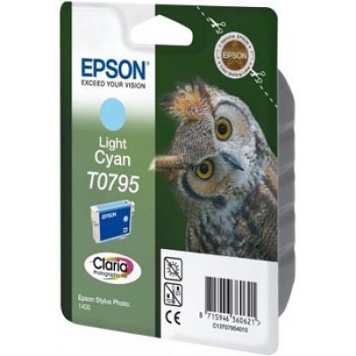 Epson C13T079540 azuriu deschis (light cyan) cartus original