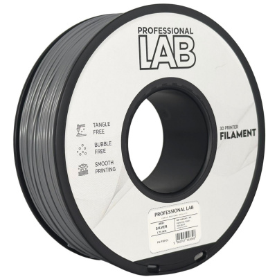 Professional Lab FG-P10-E1, 3D filament, ABS+, 1,75mm, 1000g, Argintiu (Silver)