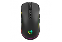 Marvo Mouse G942, 10000DPI, Optical, 10tl., Cu fir USB, negru, gaming, RGB lumina de fundal