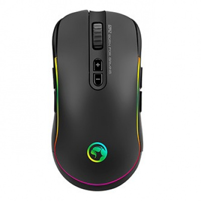 Marvo Mouse G942, 10000DPI, Optical, 10tl., Cu fir USB, negru, gaming, RGB lumina de fundal