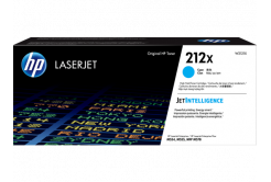 HP toner original W2121X, cyan, 10000 pagini, HP 212X, HP Color LaserJet Enterprise M555dn, M555x, M554dn, O