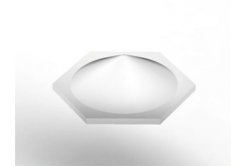 3M Bumpon™ SJ6553 transparent, ascuțit, tavă = 132 buc.
