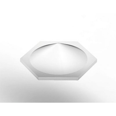 3M Bumpon™ SJ6553 transparent, ascuțit, tavă = 132 buc.