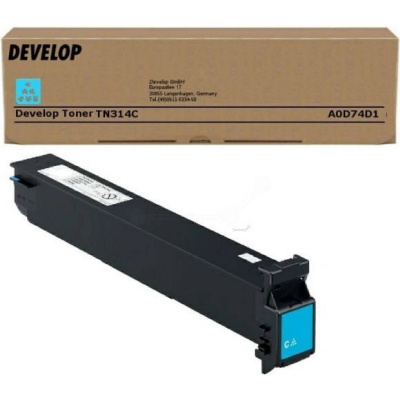 Develop TN-314C A0D74D1 azuriu (cyan) toner original
