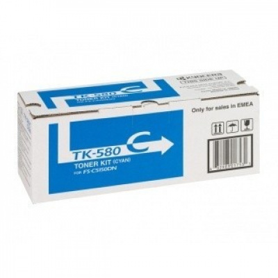 Kyocera Mita TK-580C azurový (cyan) originální toner