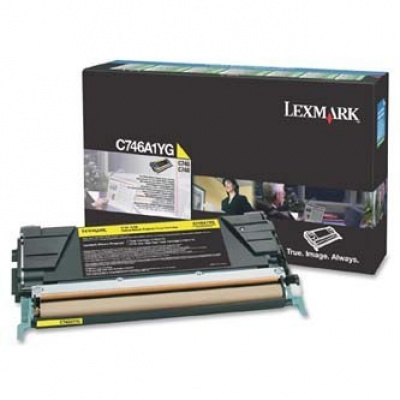 Lexmark C746A1YG galben (yellow) toner original