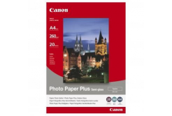 Canon SG-201 Photo Paper Plus Semi-Glossy, hartie foto, félig lucios, szatén, alb, A4, 260 g/m2, 20 buc