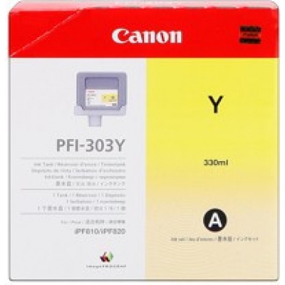 Canon PFI-303Y galben (yellow) cartus original