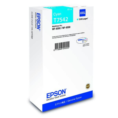Epson T7542 XXL C13T754240 azuriu (cyan) cartus original