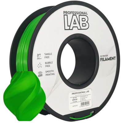Professional Lab FG-P17-E1, 3D filament, HS-PLA, 1,75mm, 1000g, Verde (Green)