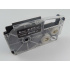 Banda compatibila Casio XR-6ABK, 6mm x 8m text alb / fundal negru