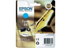 Epson T16224022, T162240 azuriu (cyan) cartus original