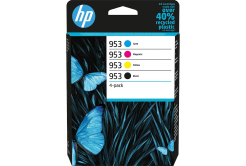HP 953 6ZC69AE color (CMYK) multipack cartus original