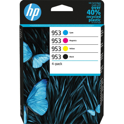 HP 953 6ZC69AE color (CMYK) multipack cartus original