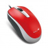 Genius Mouse DX-120 31010105109, 1200DPI, optical, 3tl., Cu fir USB, roșu, standard, universal
