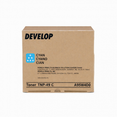 Develop TNP-49C A95W4D0 azuriu (cyan) toner original