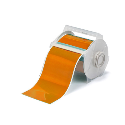 Brady GM Tape B-7569 Orange 100mm x 30m / 120962, etichete, GlobalMark Indoor/Outdoor Vinyl Tape, 101.00 mm x 30 m