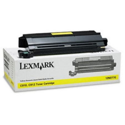 Lexmark 10E0042 galben (yellow) toner original