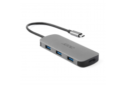 Acer 7in1 USB-C dongle (HDMI, DP, USB, RJ)