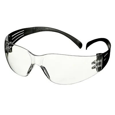 3M SecureFit 100 Ochranné brýle, ramă neagră, AS, vizor transparent, (SF101AS-BLK-EU)