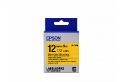 Epson LabelWorks LK-4YBW C53S654014 12mm x 9m, text negru / fundal galben, adeziv puternic, banda original