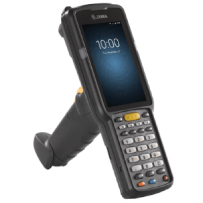 Zebra MC3300 MC330L-SM4EG4RW, terminal de date, 2D, SR, SE4750, USB, BT, Wi-Fi, NFC, alpha, IST, GMS, ext. bat., Android