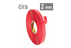 3M VHB™ 4918-F, tl. 2 mm; transparentní oboustranně velmi silně lepicí akrylová páska 15 mm x 16,5 m