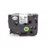 Banda compatibila Brother HGe-251, 24mm x 8m, text negru / fundal alb